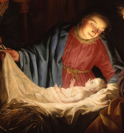 Unconditinal Love as Mary loving her baby son Jesus in the Nativity Scene as defined in the Michael Teachings