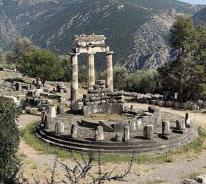 Oracle Ruins at Delphi Greece for Future Spread