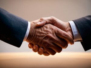 Handshake of Collaboration 