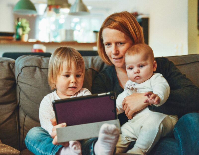 Mother Imprints on Children Photo by Alexander Dummer on Unsplash